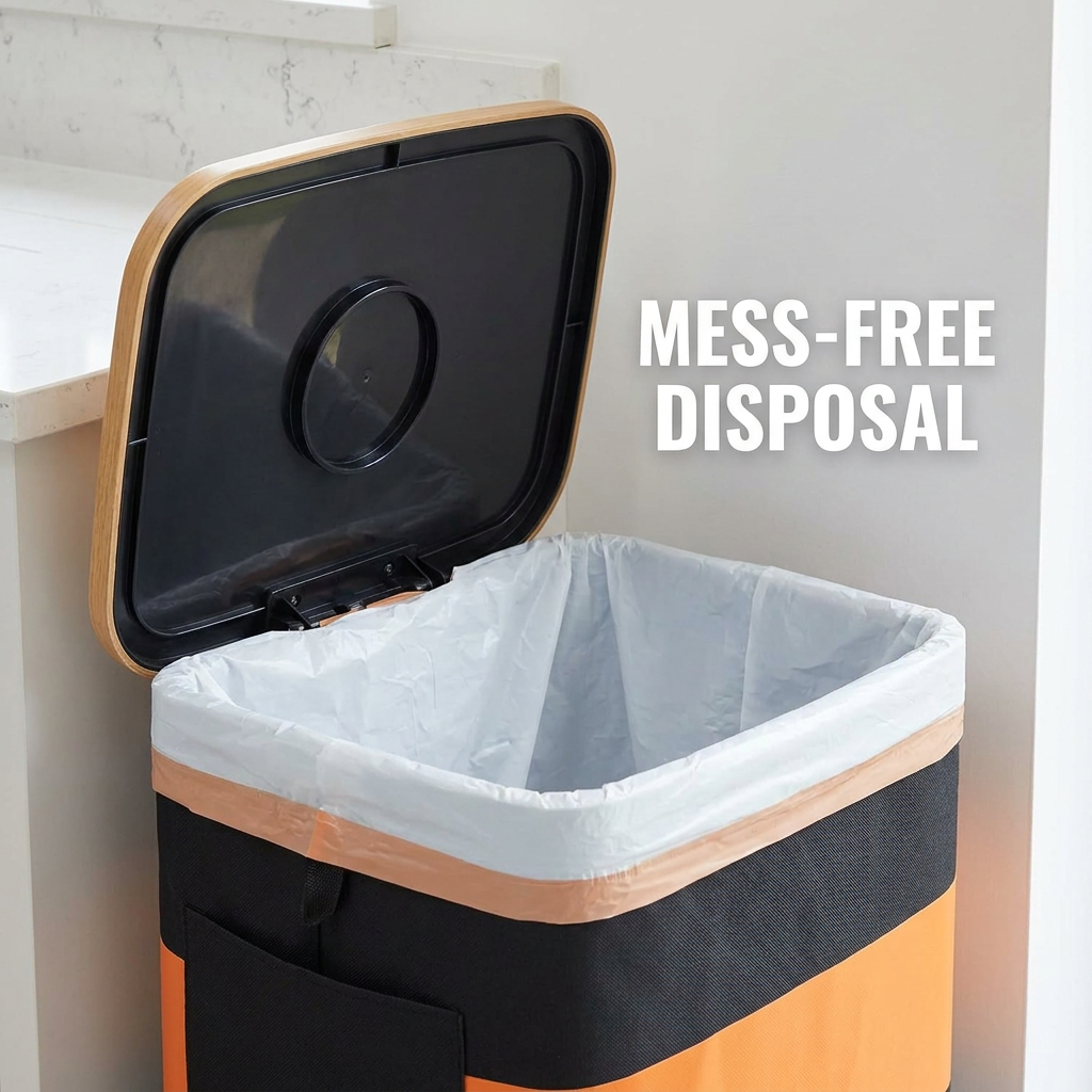 Mess-free disposal