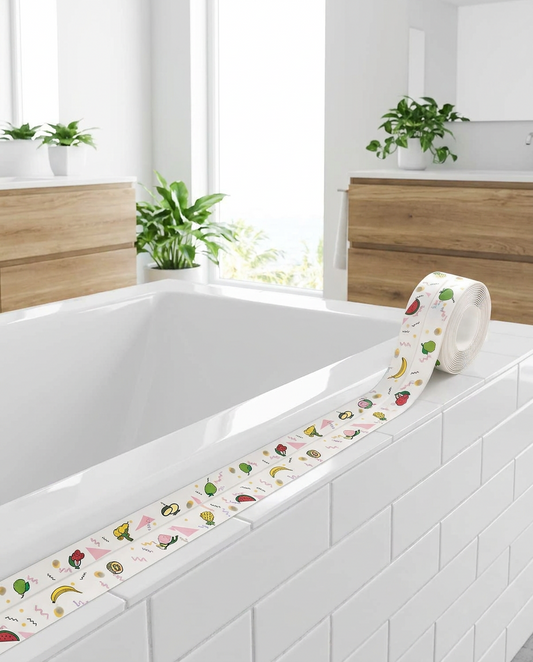 Ultimate Self-Adhesive Caulk Tape in use, lifestyle