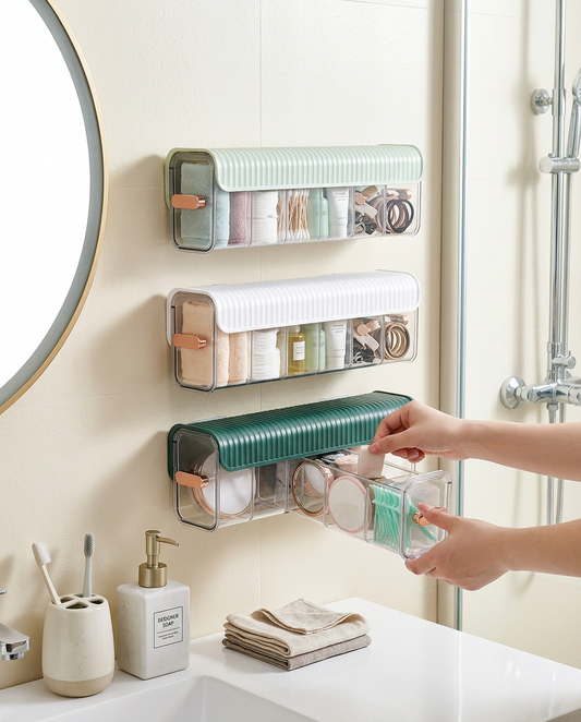 Multi-use Wall Mount Organizer in use, lifestyle