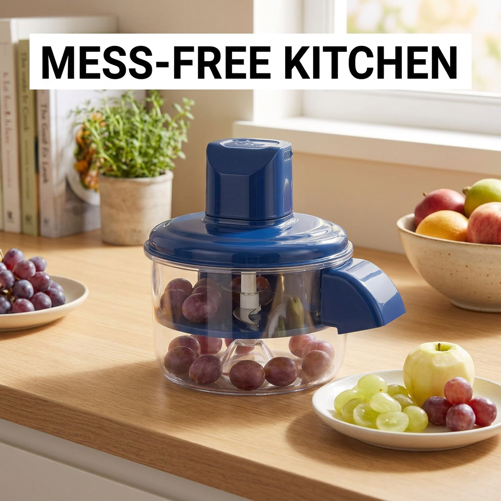 Mess-free kitchen use