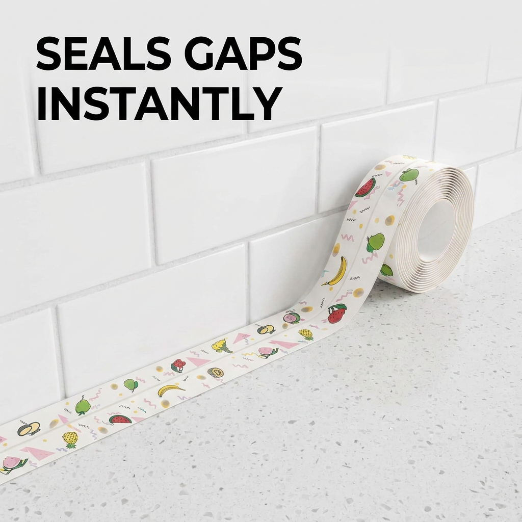 Seals gaps instantly