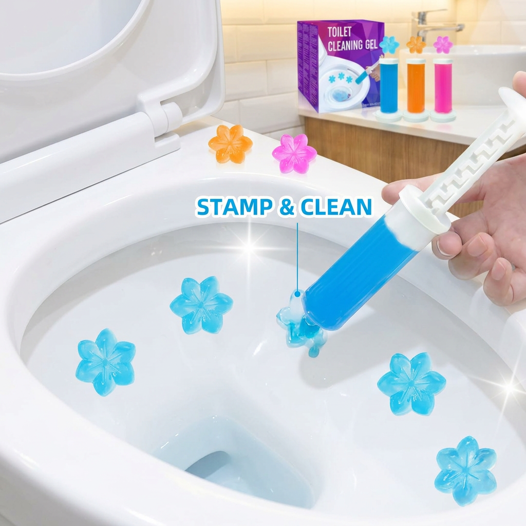 Stamp and clean