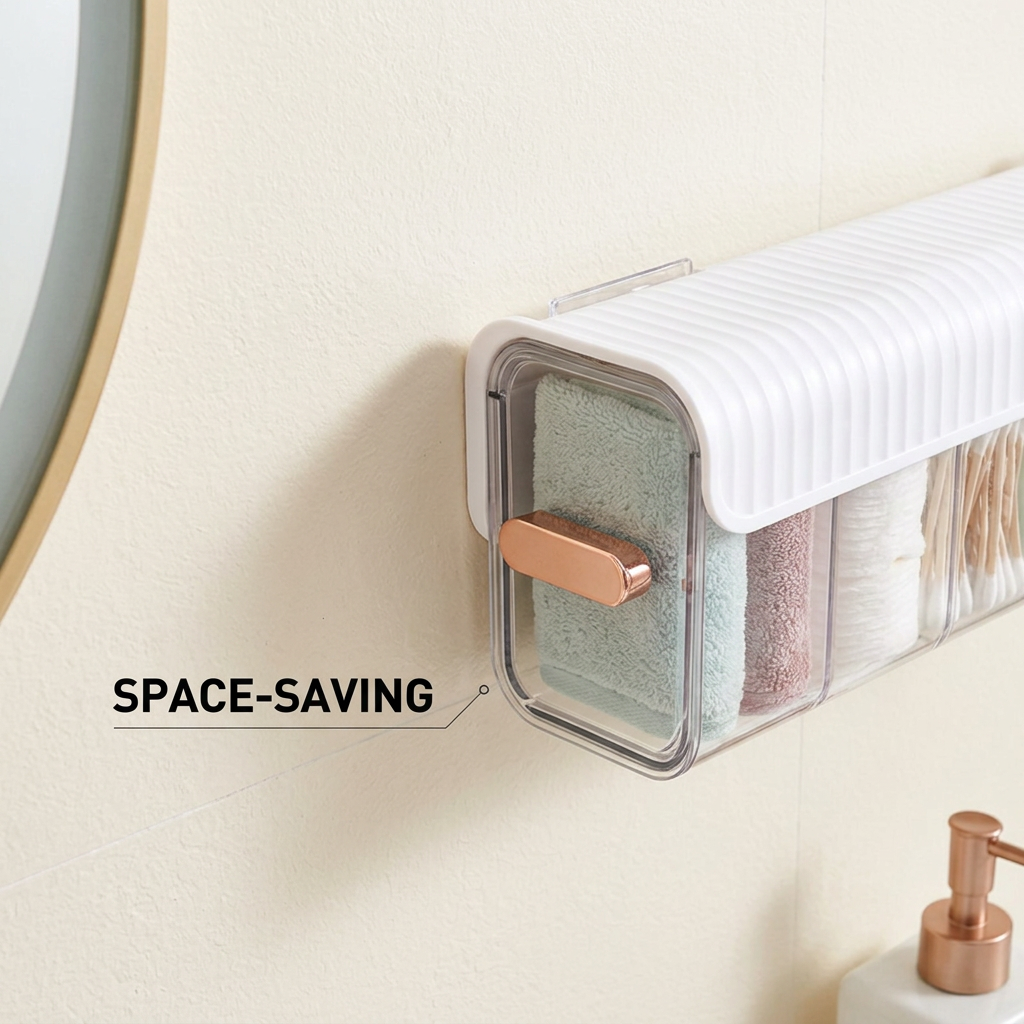 Space-saving wall mount
