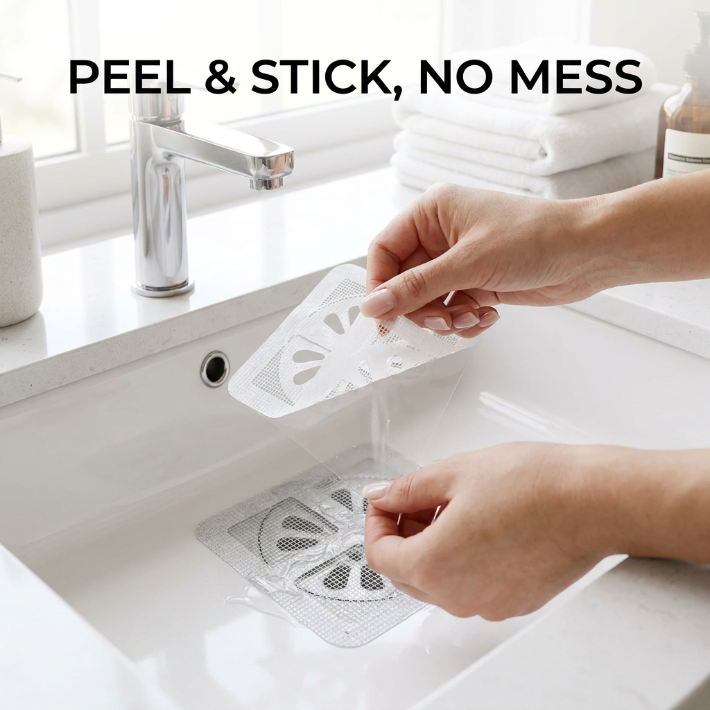 Peel and stick, no mess