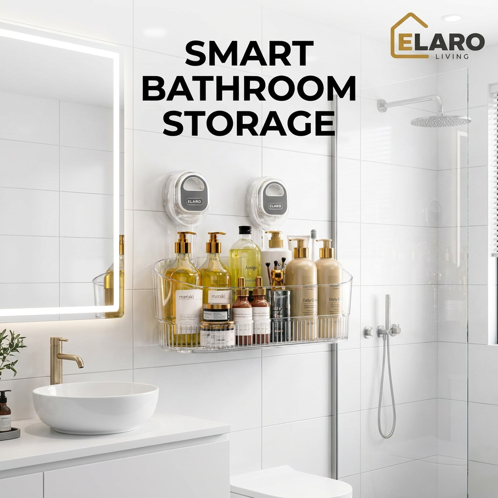 Smart bathroom storage