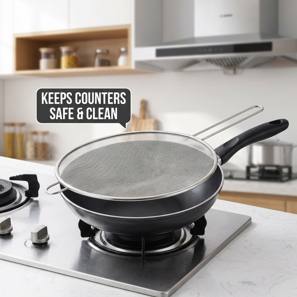 Keeps counters safe and clean